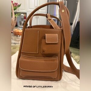 Brown Leather Crossbody Bag